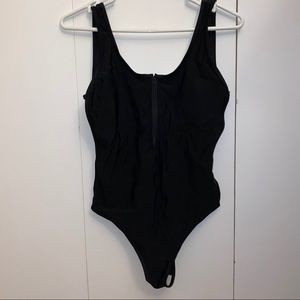 ZAFUL Zipper One-Piece Swimsuit
